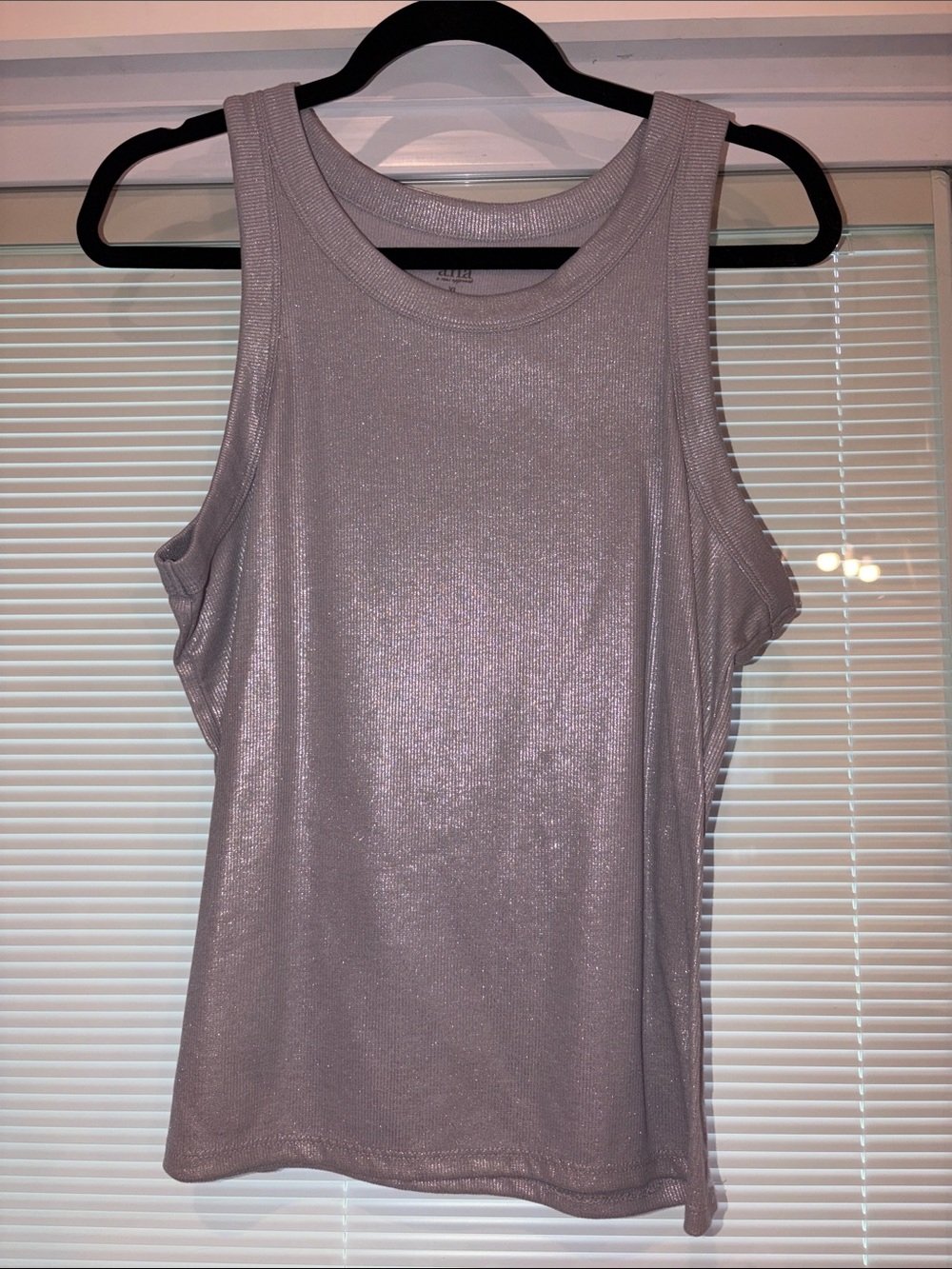 A New Approach (a.n.a.) Silver Tank Top Size XL